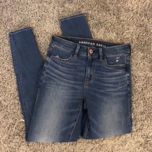 AEO hi-rise jeggings